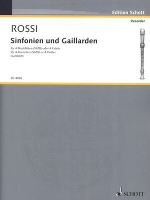 Sinfonias and Galliards