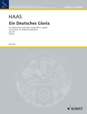 Ein Deutsches Gloria op. 86