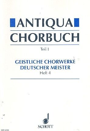Antiqua-Chorbuch Teil I / Heft 4
