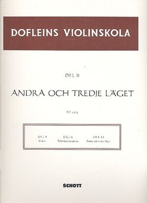 Dofleins Violinskola Band 3
