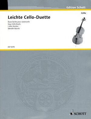 Leichte Cello-Duette Band 1