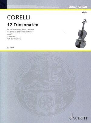 Twelve Triosonatas op. 1 Band 2