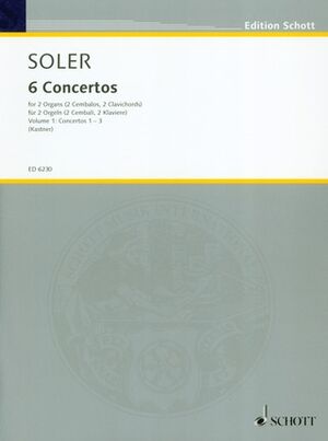 VI Conciertos de dos Organos obligados Band 1