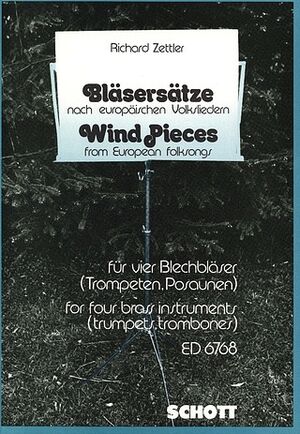 Wind Pieces from European folksongs