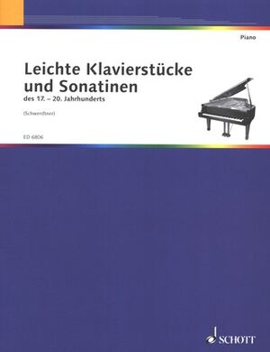 Easy piano pieces and sonatinas