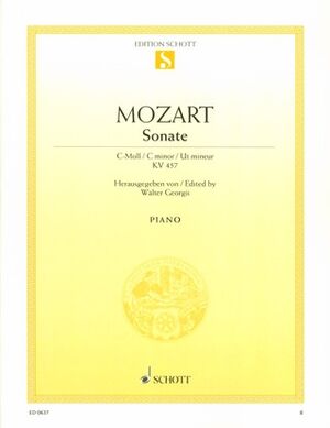 Sonata C minor K 457