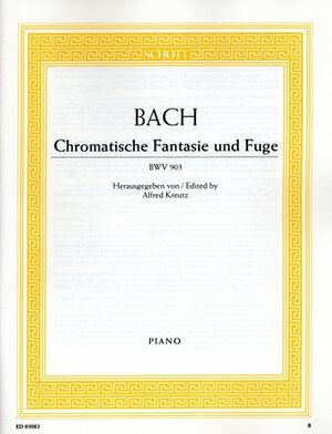 Chromatic fantasy and fugue BWV 903