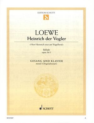 Heinrich der Vogler op. 56/1