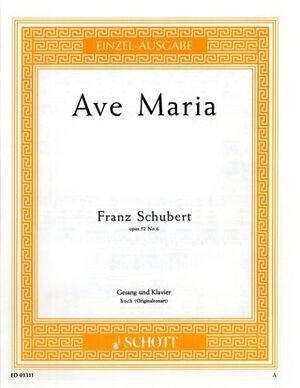 Ave Maria op. 52/6 D 839