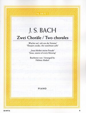 Two Chorales BWV 140 and 147
