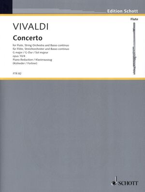 Concerto (concierto) No. 4 G major op. 10/4 RV 435/PV 104