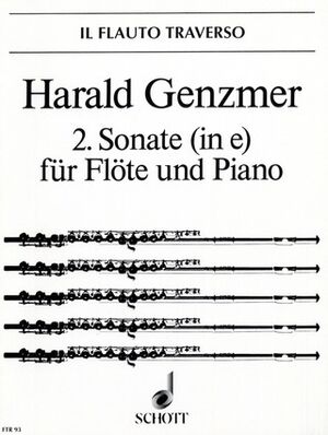 Sonata No. 2 in E minor GeWV 223