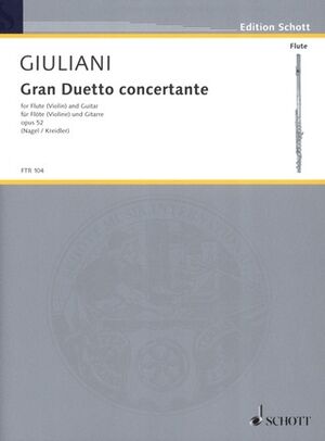 Gran Duetto concertante op. 52