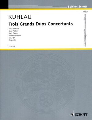 Three Grands Duos Concertants op. 87