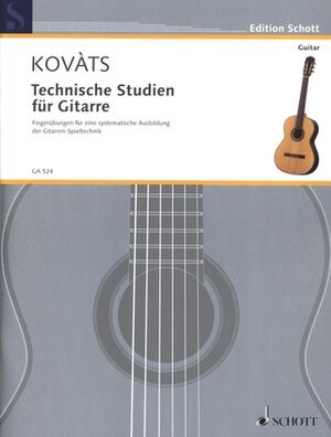 Technical Studies (estudios) for Guitar