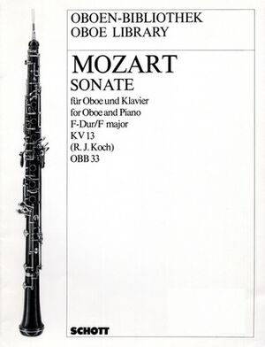 Sonata F major KV 13