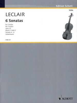Six Sonatas op. 12 Heft 2