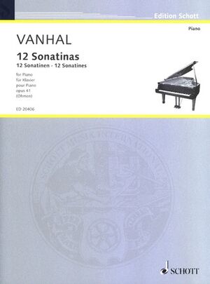 12 Easy and progressive Sonatinas op. 41