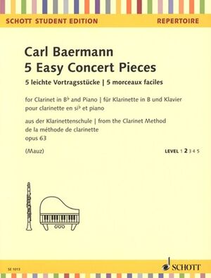 5 Easy Concert Pieces op. 63
