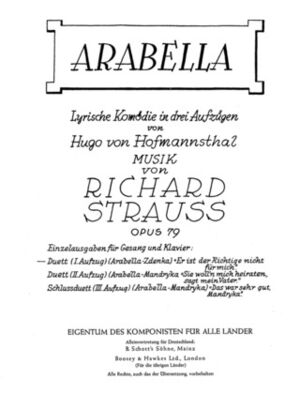 Arabella op. 79