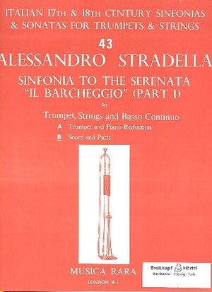 Symphony (sinfonía) from Serenata 'Il Barcheggio' part 1