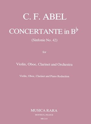 Concertante in Bb - Symphony (sinfonía) No. 42