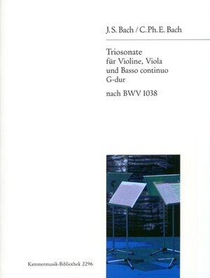 Trio Sonata in G major based on BWV 1038  BWV 1038