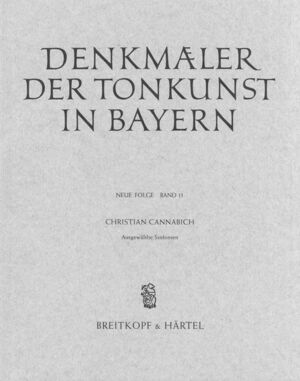 Denkmaeler der Tonkunst in Bayern (Neue Folge)  Bd. 11
