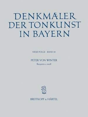Denkmaeler der Tonkunst in Bayern (Neue Folge)  Bd. 20