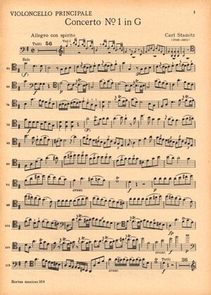 Cello-Konzert (Concierto Violonchelo) Nr.1 fur den Konig von Preussen