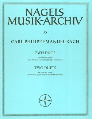 Two Duos from Musikalisches Vielerley Wq 140, 142