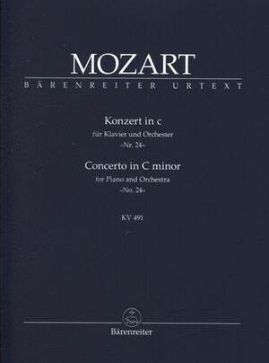 Piano Concerto (concierto) In C Minor K.491