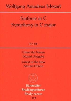 Sinfonie (sinfonía) No. 34 C major KV 338