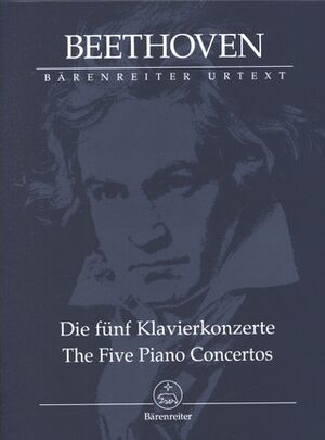 The Five Piano Concertos (conciertos) - Study Scores