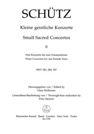 Small Sacred Concertos (conciertos), Volume 2