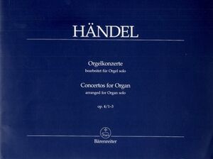 Orgelkonzerte - Concertos for Organ 1 Op.4 (1-3) (Conciertos Órgano)