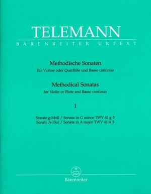 Twelve Methodical Sonatas for Violin (Flute / flauta)