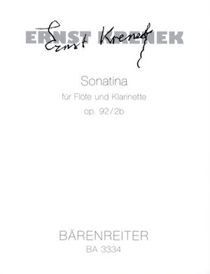Sonatina for two Instruments op. 92-2b