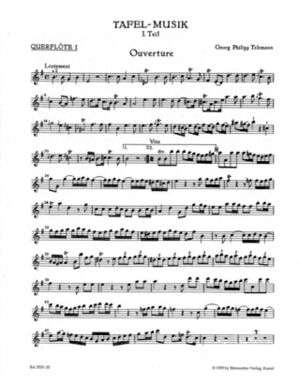 Overture and Conclusion in E minor TWV 55