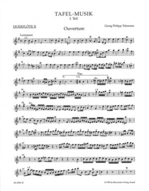 Overture and Conclusion in E minor TWV 55