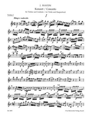 Concerto (concierto) in F major Hob. XVIII:6*