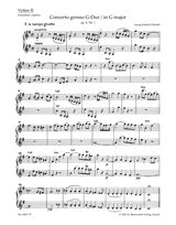 Concerto (concierto) Grosso In G Major Op.6 No.1
