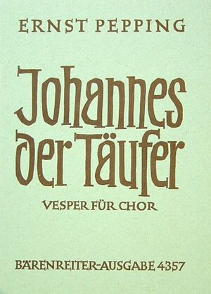Johannes der Taufer - Ecce mitto angelum meum