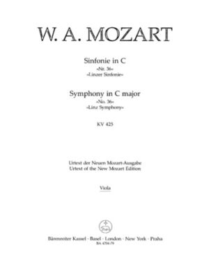 Symphony (sinfonía) No.36 In C K.425 Linz