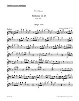Symphony (sinfonía) no. 20 in D major KV133