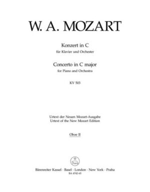 Piano Concerto (concierto) No.25 In C K.503