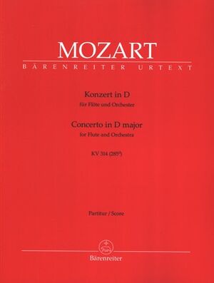 Flute Concerto (concierto flauta) In D K.314