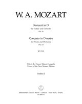Violin Concerto (concierto) No.4 in D major K.218