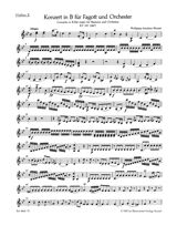 Bassoon Concerto (concierto fagot) in B-flat Major K. 191 (186A)