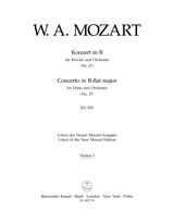 Piano Concerto (concierto) No. 27 in B-flat major K. 595